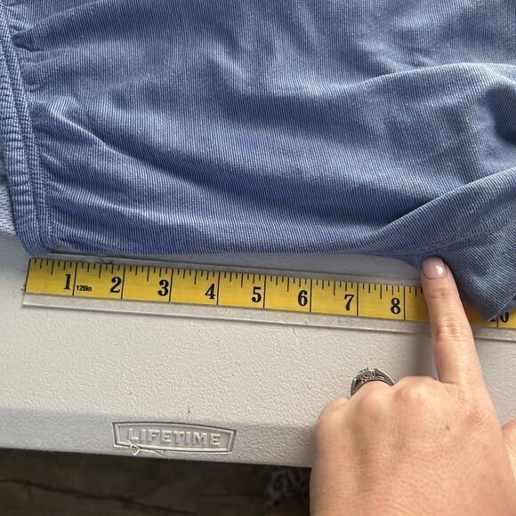 Patagonia Capilene Womens Pajama Pants Large Blue Stretch Comfort Made In USA - Picture 8 of 10